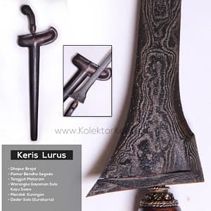 Keris Brojol Pamor Bendho Segodo-Keris Bertuah Kerejekian